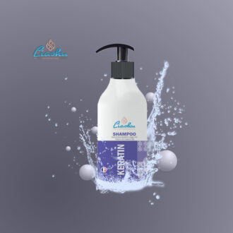 Sulfate-free shampoo for keratinized hair